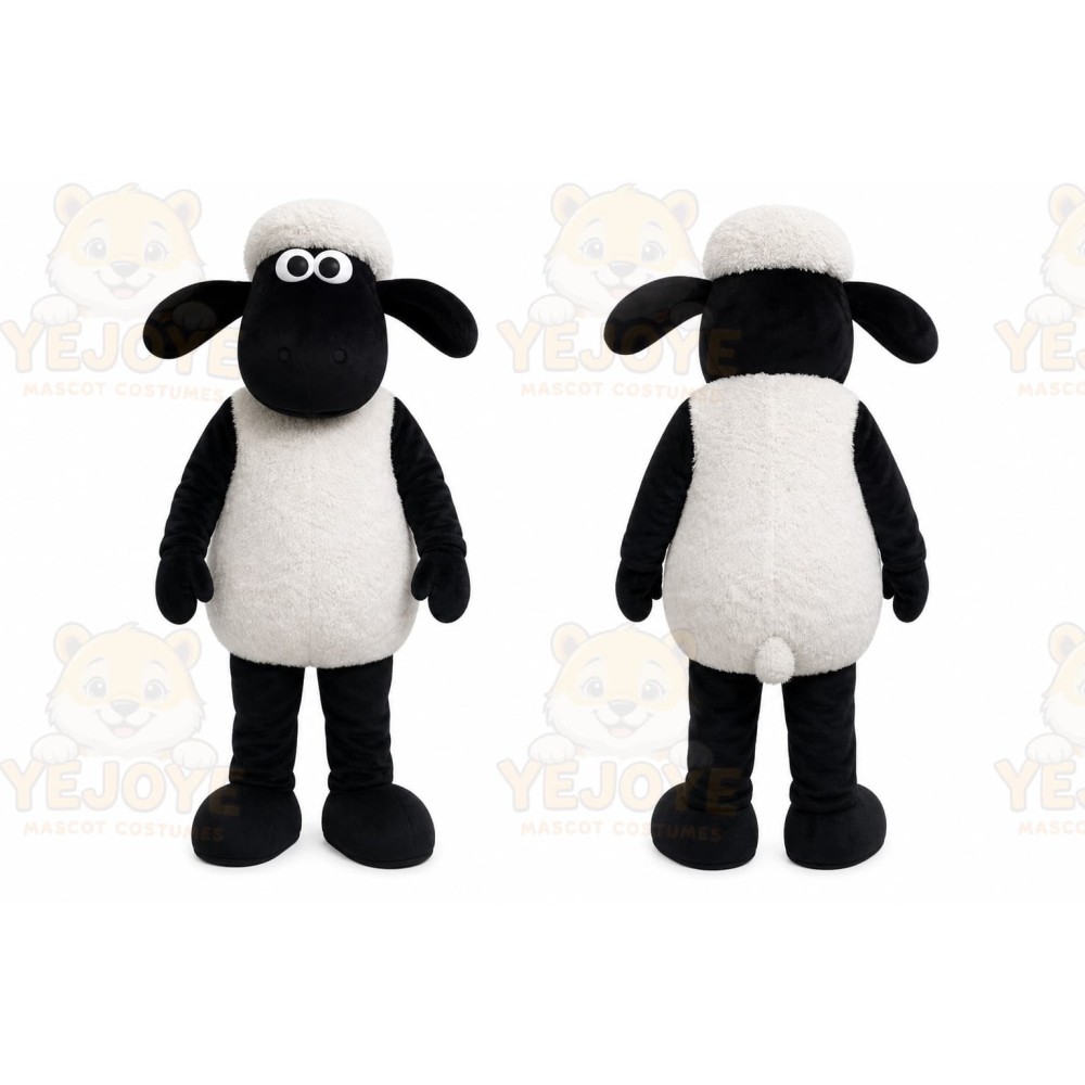 Sheep Mascot Costume for Adults Custom Logo Party Character Suit