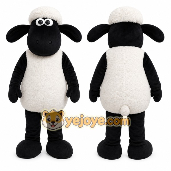 Sheep Mascot Costume for Adults Custom Logo Party Character Suit