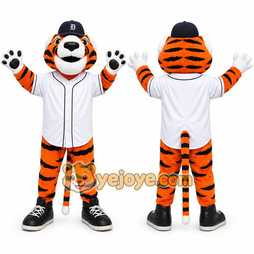 Tiger Mascot Costume for Adults Custom Logo Party Character Suit