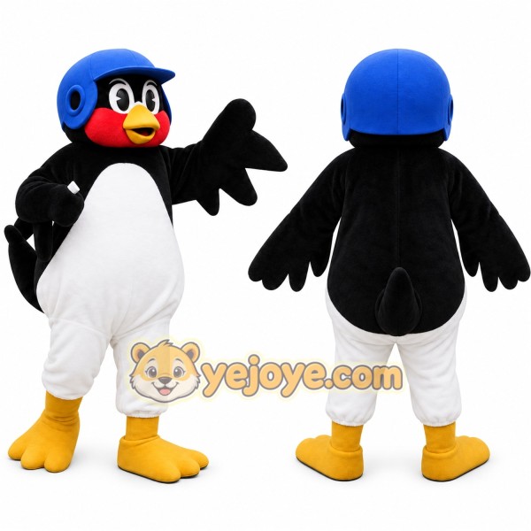 Penguin Mascot Costume for Adults Custom Logo Party Character Suit