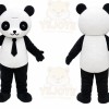 Panda Mascot Costume for Adults Custom Logo Party Character Suit