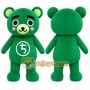Bear Mascot Costume for Adults Custom Logo Party Character Suit