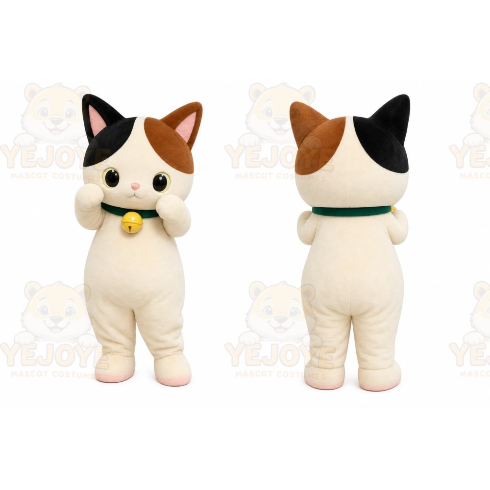 Cat Mascot Costume for Adults Custom Logo Party Character Suit