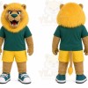 Lion Mascot Costume for Adults Custom Logo Party Character Suit
