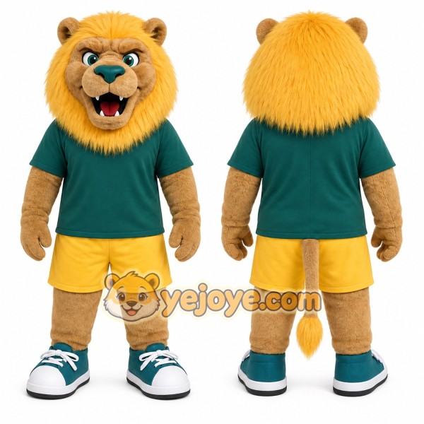 Lion Mascot Costume for Adults Custom Logo Party Character Suit