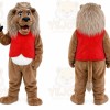 Lion Mascot Costume for Adults Custom Logo Party Character Suit