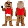 Lion Mascot Costume for Adults Custom Logo Party Character Suit