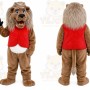 Lion Mascot Costume for Adults Custom Logo Party Character Suit