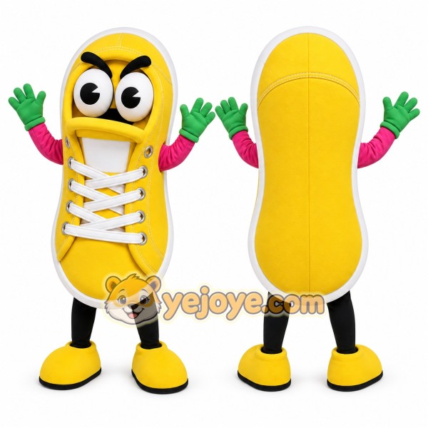 Shoe Mascot Costume for Adults Custom Logo Party Character Suit