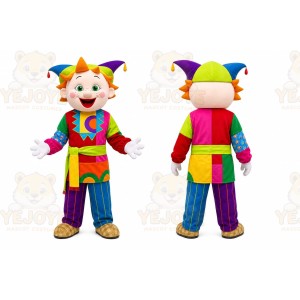 Clown Mascot Costume for Adults Custom Logo Party Character Suit