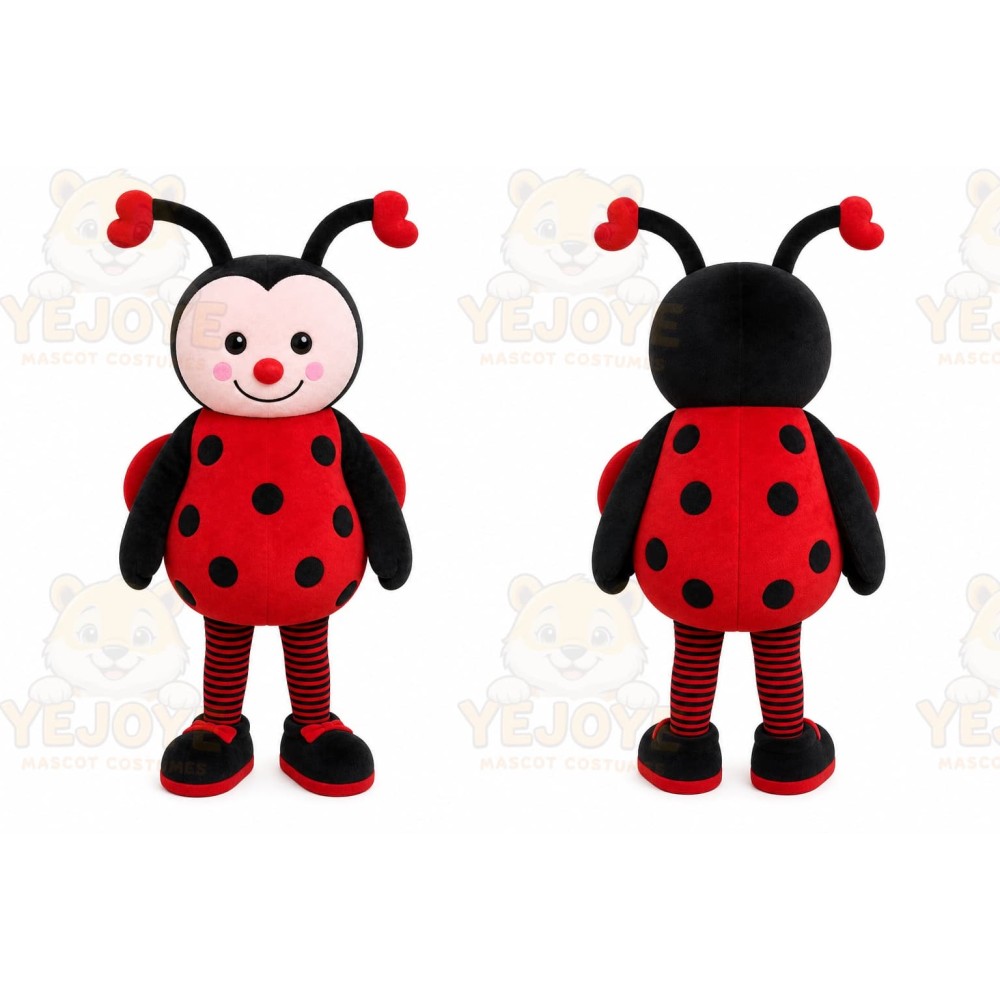 Ladybug Mascot Costume for Adults Custom Logo Party Character Suit