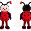 Ladybug Mascot Costume for Adults Custom Logo Party Character Suit