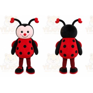 Ladybug Mascot Costume for Adults Custom Logo Party Character Suit