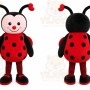 Ladybug Mascot Costume for Adults Custom Logo Party Character Suit
