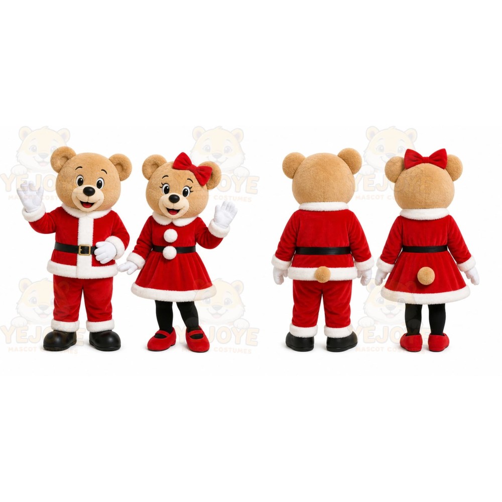 Bear Mascot Costume for Adults Custom Logo Party Character Suit