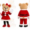 Bear Mascot Costume for Adults Custom Logo Party Character Suit