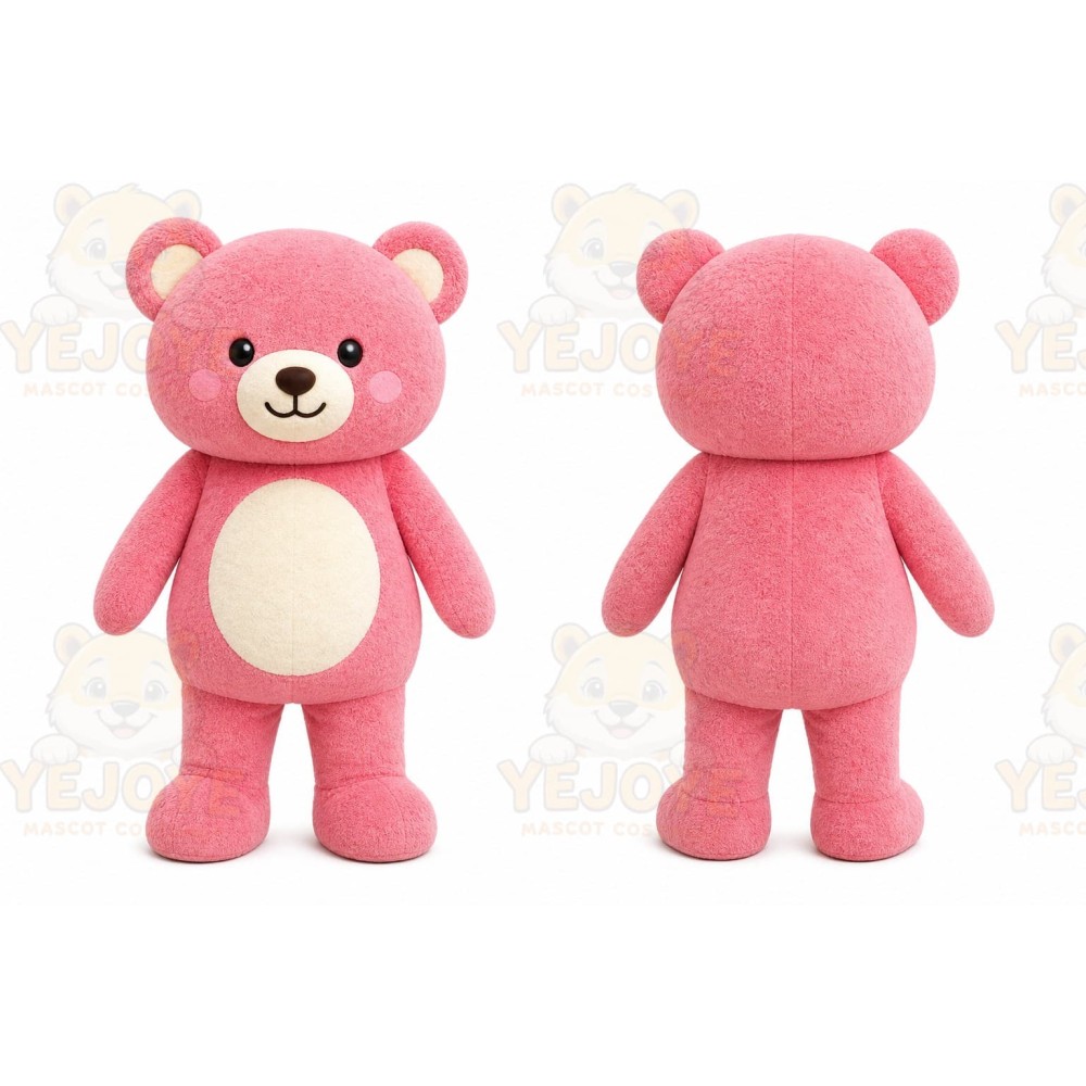 Bear Mascot Costume for Adults Custom Logo Party Character Suit