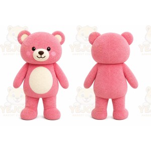 Bear Mascot Costume for Adults Custom Logo Party Character Suit