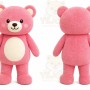 Bear Mascot Costume for Adults Custom Logo Party Character Suit