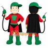 Strongman Mascot Costume for Adults Custom Logo Party Character Suit