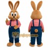 Rabbit Mascot Costume for Adults Custom Logo Party Character Suit