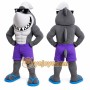 Shark Mascot Costume for Adults Custom Logo Party Character Suit