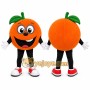 Orange Fruit Mascot Costume for Adults Custom Logo Party Character Suit