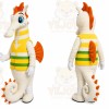 Seahorse Mascot Costume for Adults Custom Logo Party Character Suit