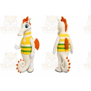 Seahorse Mascot Costume for Adults Custom Logo Party Character Suit