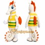 Seahorse Mascot Costume for Adults Custom Logo Party Character Suit