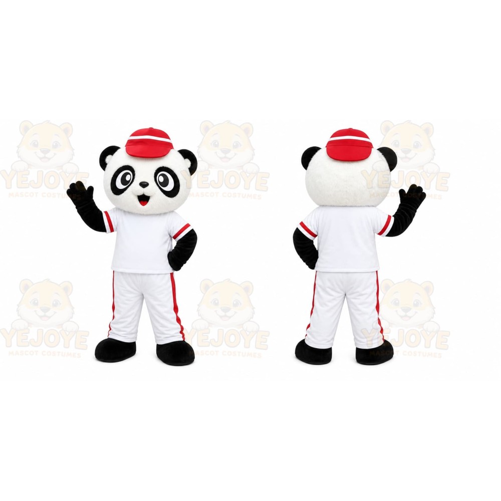 Panda Mascot Costume for Adults Custom Logo Party Character Suit