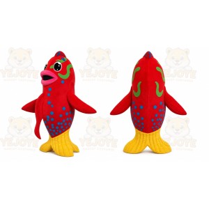 Fish Mascot Costume for Adults Custom Logo Party Character Suit