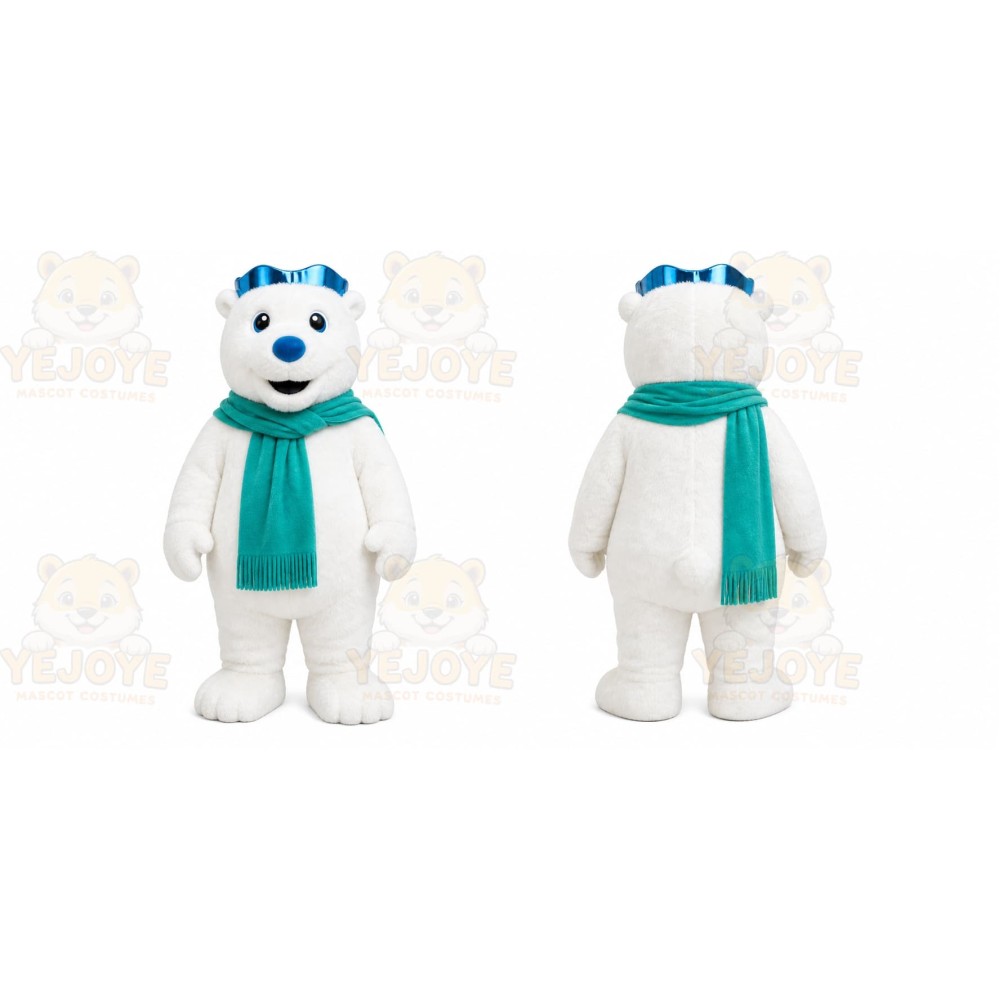 Bear Mascot Costume for Adults Custom Logo Party Character Suit