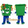 Trash Can Mascot Costume for Adults Custom Logo Party Character Suit
