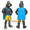 Rhino Mascot Costume for Adults Custom Logo Party Character Suit Rhino Mascot Costume for Adults Custom Logo Party Character Suit