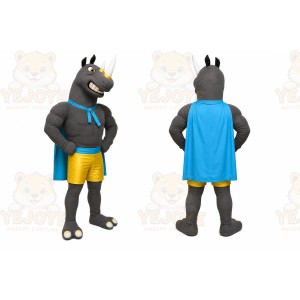 Rhino Mascot Costume for Adults Custom Logo Party Character Suit
