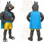 Rhino Mascot Costume for Adults Custom Logo Party Character Suit