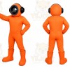Diver Mascot Costume for Adults Custom Logo Party Character Suit