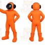 Diver Mascot Costume for Adults Custom Logo Party Character Suit