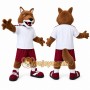 Wolf Mascot Costume for Adults Custom Logo Party Character Suit