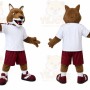 Wolf Mascot Costume for Adults Custom Logo Party Character Suit