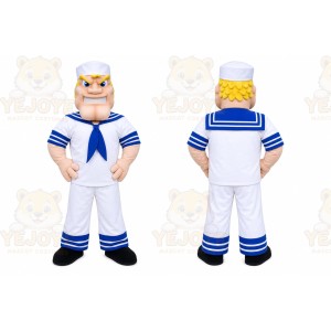 Sailor Mascot Costume for Adults Custom Logo Party Character Suit