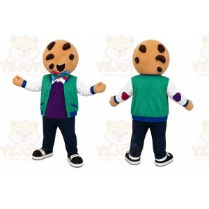 Cookie Mascot Costume for Adults Custom Logo Party Character Suit