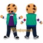Cookie Mascot Costume for Adults Custom Logo Party Character Suit