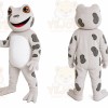 Frog Mascot Costume for Adults Custom Logo Party Character Suit