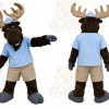 Moose Mascot Costume for Adults Custom Logo Party Character Suit