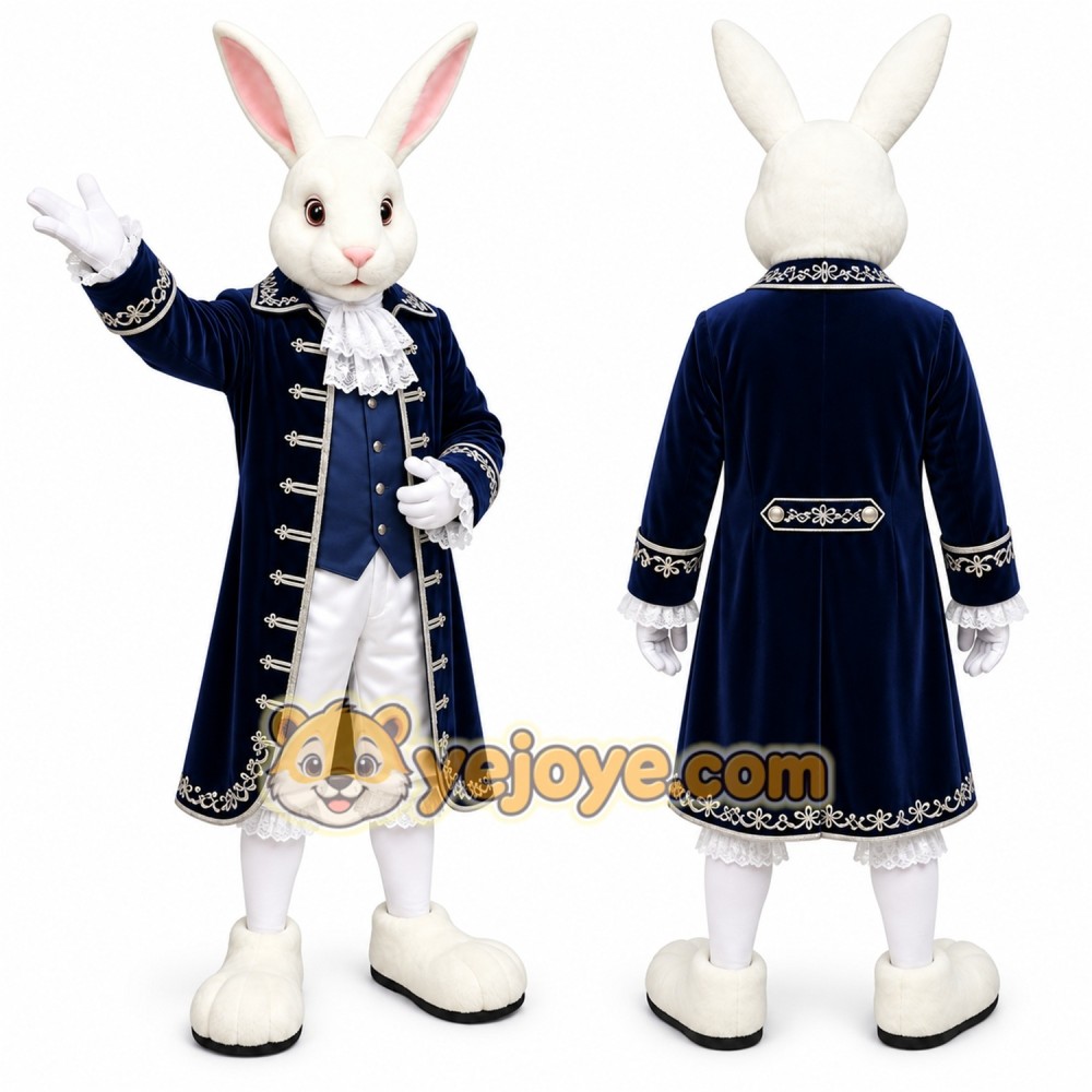 Rabbit Mascot Costume for Adults Custom Logo Party Character Suit Rabbit Mascot Costume for Adults Custom Logo Party Character Suit