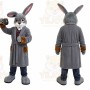 Rabbit Mascot Costume for Adults Custom Logo Party Character Suit