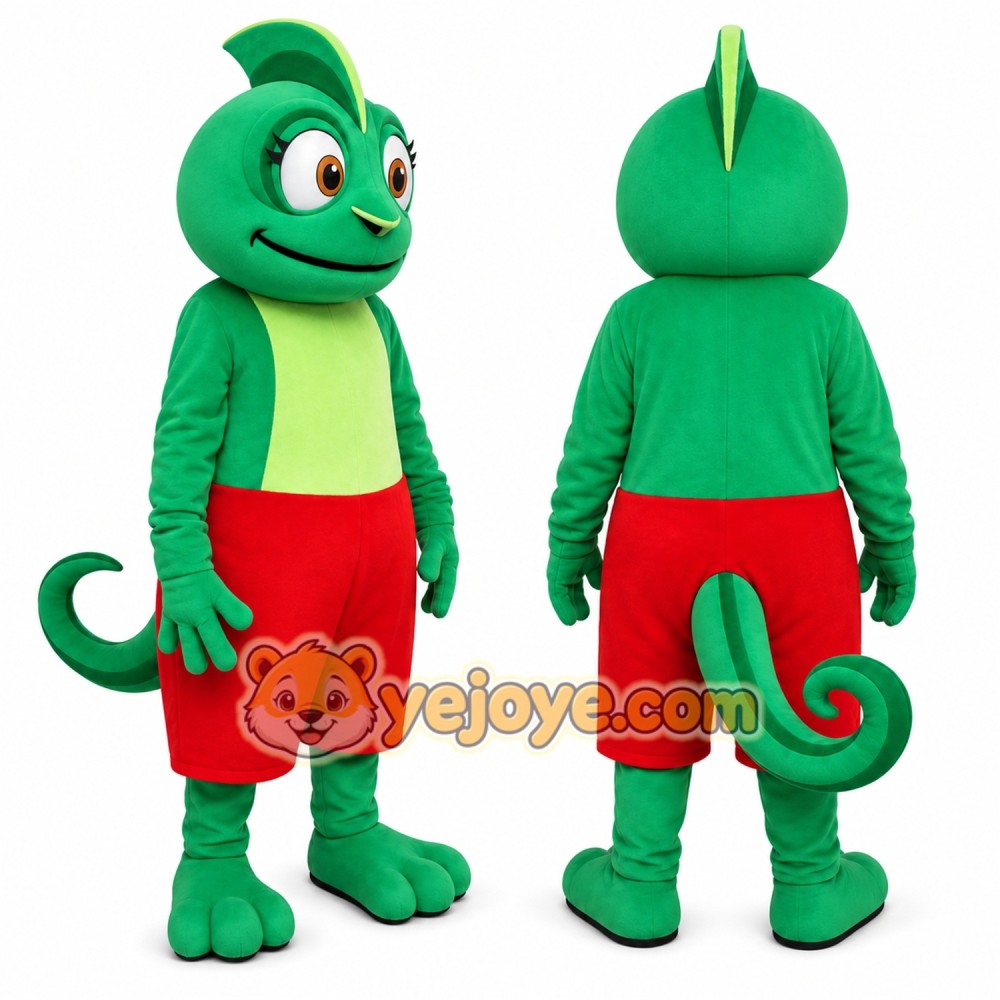Lizard Mascot Costume for Adults Custom Logo Party Character Suit Lizard Mascot Costume for Adults Custom Logo Party Character Suit