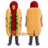 Hot Dog Mascot Costume for Adults Custom Logo Party Character Suit Hot Dog Mascot Costume for Adults Custom Logo Party Character Suit